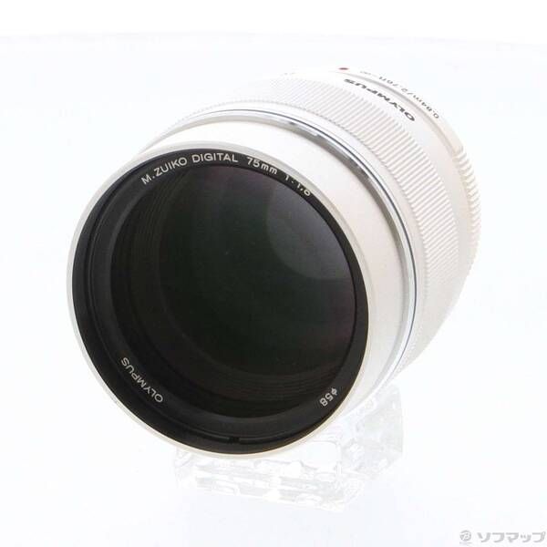 〔 品〕 M ZUIKO DIGITAL ED 75 mm F 1 8 μ4 3 262
