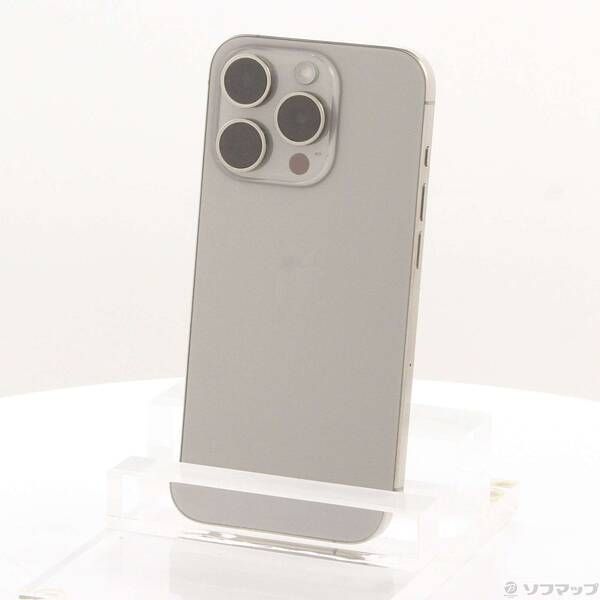 〔 品〕 iPhone 15 Pro 512 GB ナチュラルチタニウム MTUK 3 J A SIMフリー 258