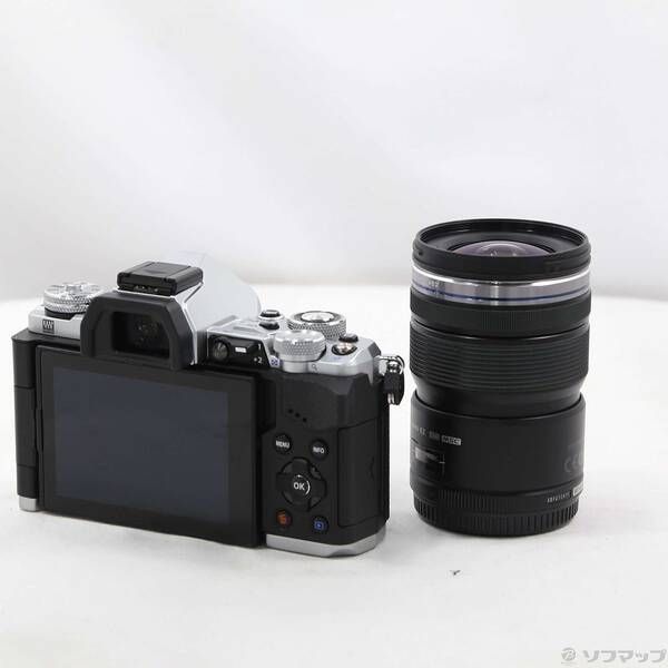 中古品〕 OM-D E-M5 Mark II 12-50mm EZレンズキット (シルバー)【262