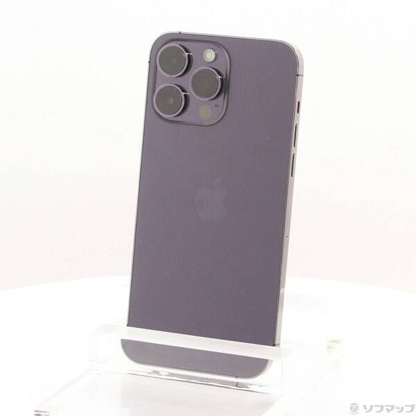 〔 品〕 iPhone 14 Pro Max 512 GB ディープパープル MQ 9 J 3 A SIMフリー 262