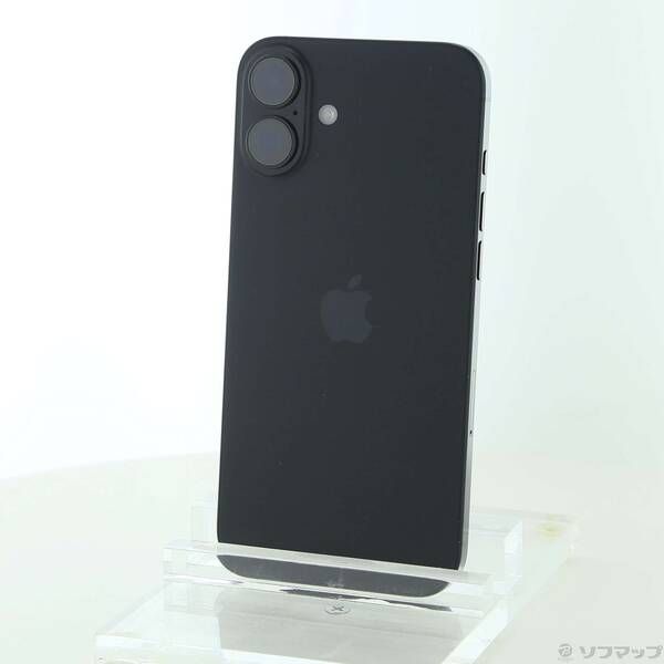 〔 品〕 iPhone 16 Plus 128 GB ブラック 3 N 343 J A SIMフリー 269
