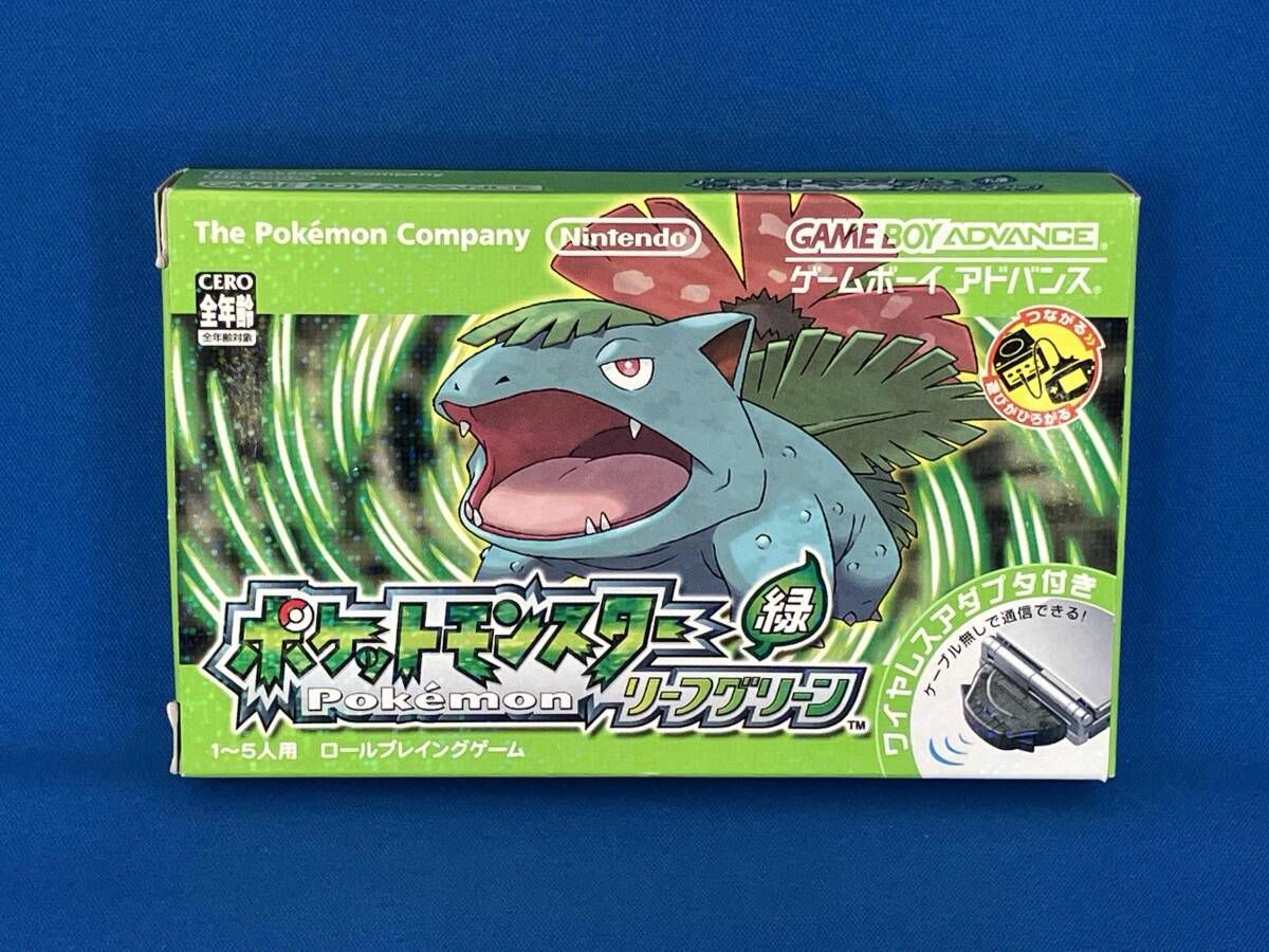 同梱版 ポケットモンスタｰ リｰフグリｰン