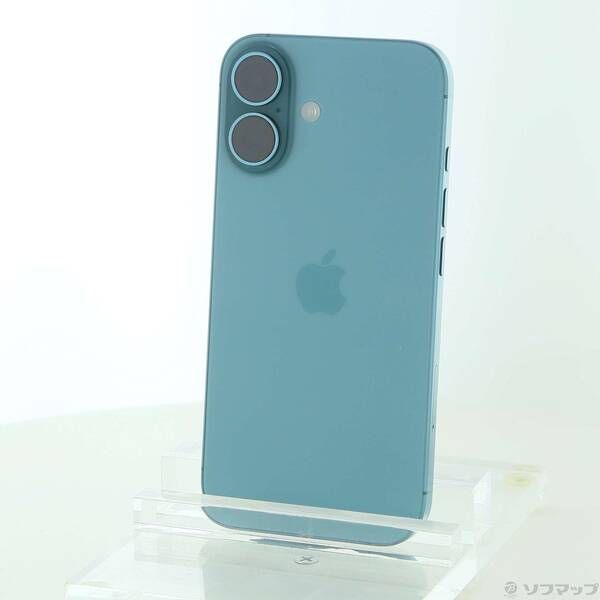 〔 品〕 iPhone 16 128 GB ティール 3 N 395 J A SIMフリー 262