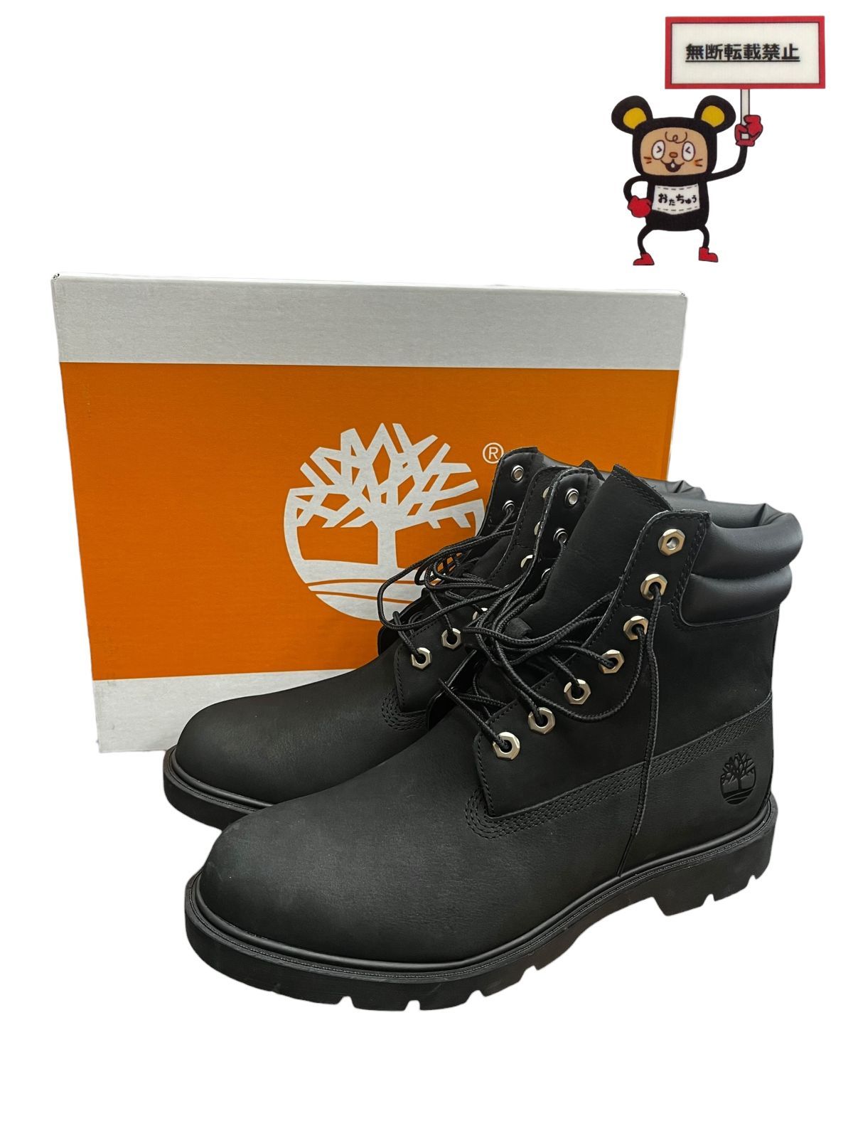 78 Timberland 6 inch ブーツ ブラック 店舗併売品