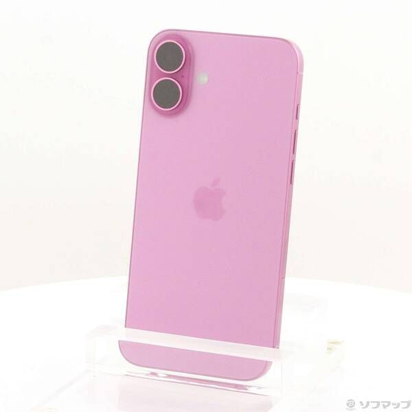 〔 品〕 iPhone 16 Plus 128 GB ピンク MXVD 3 J A SIMフリー 276