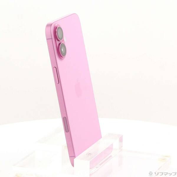 中古品〕 iPhone16 Plus 128GB ピンク MXVD3J／A SIMフリー【276