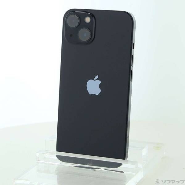 〔 品〕 iPhone 13 128 GB ミッドナイト MLNC 3 J A SIMフリー 198