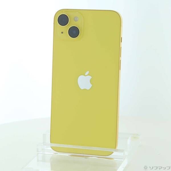 〔 品〕 iPhone 14 Plus 128 GB イエロー MR 603 J A SIMフリー 349