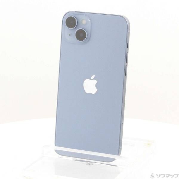 〔 品〕 iPhone 14 Plus 128 GB ブルー MQ 4 H 3 J A SIMフリー 377