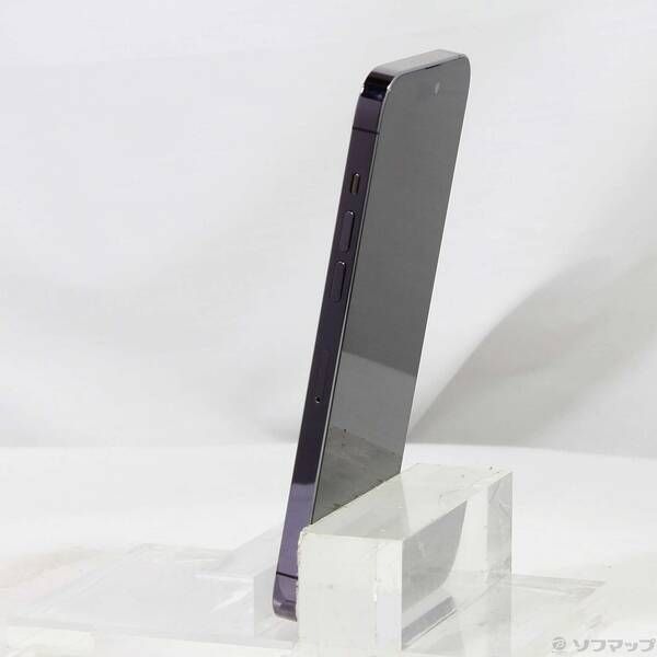 〔 品〕 iPhone 14 Pro Max 128 GB ディープパープル MQ 993 J A SIMフリー 377