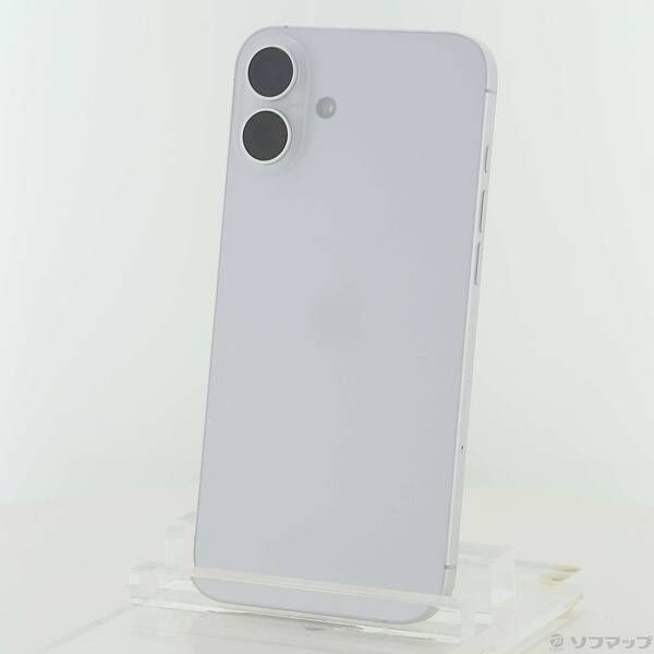 中古品〕 iPhone16 Plus 256GB ホワイト MXVH3J／A SIMフリー【276