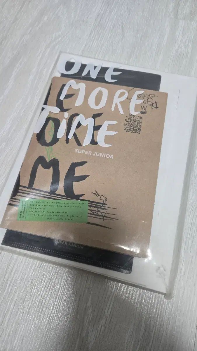SUPER JUNIOR スーパージュニア One More Time サイン 非売品アルバム