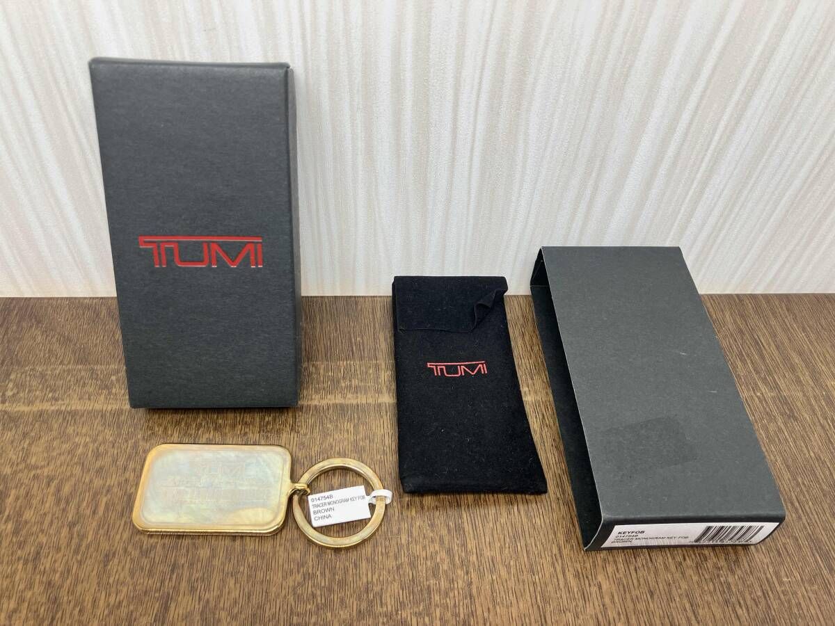 TUMI トゥミ TRACER MONOGRAM キーフォブ