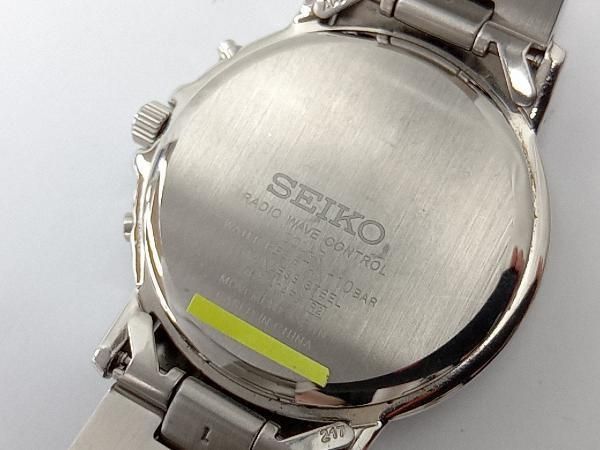SEIKO SBTM 169 7 B 52 0 AF 時計 ソーラー セイコー 腕時計 10 BAR メンズ