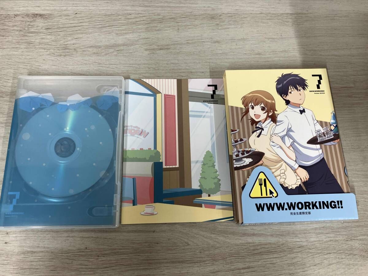 WORKING!! 完全生産限定版 DVD 全⑦巻セット(品、美品) 特典満載