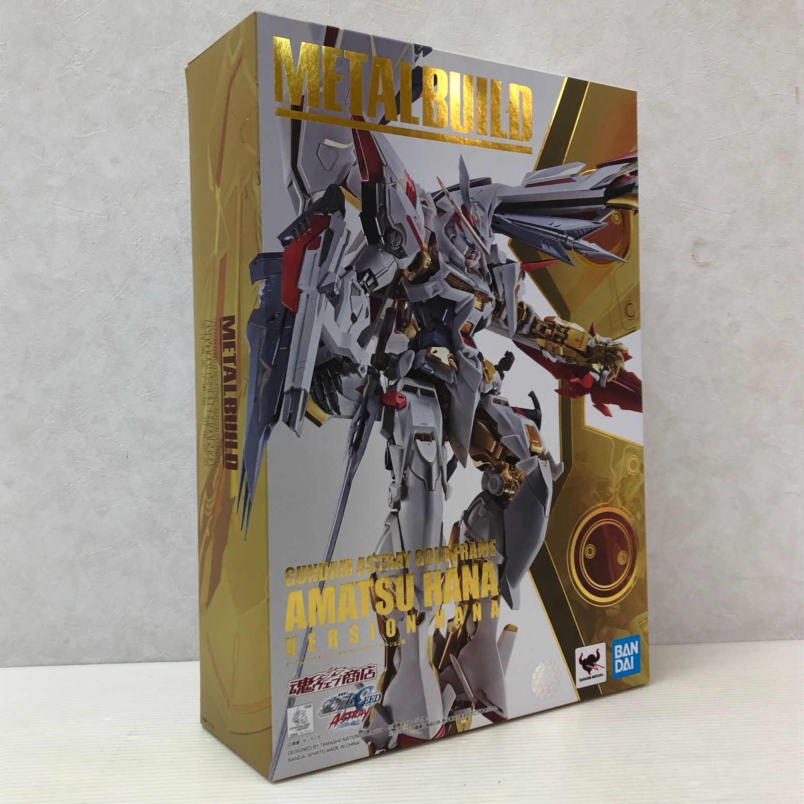 METAL BUILD 機動戦士ガンダムSEED ASTRAY 天空の皇女 ガンダムアストレイ ゴールドフレーム天ハナ バージョン華 パーツ あり 商品説明欄必読 品 smgd 093302