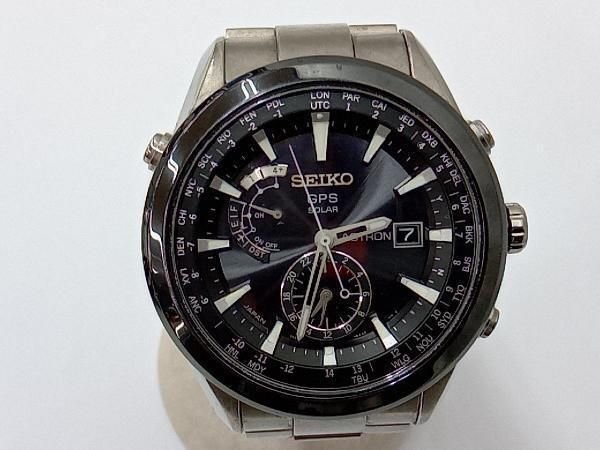 期間 ! SEIKO ASTRON SBXA 015 7 X 52 0 AA 時計 電波ソーラー セイコー アストロン 10 BAR ブライトチタン メンズ