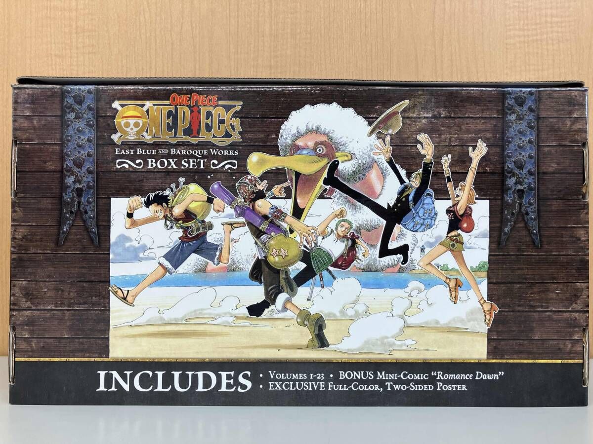 ONE PIECE 英語版 1-23巻 BOX SET 1 イーストブルー バロックワークス