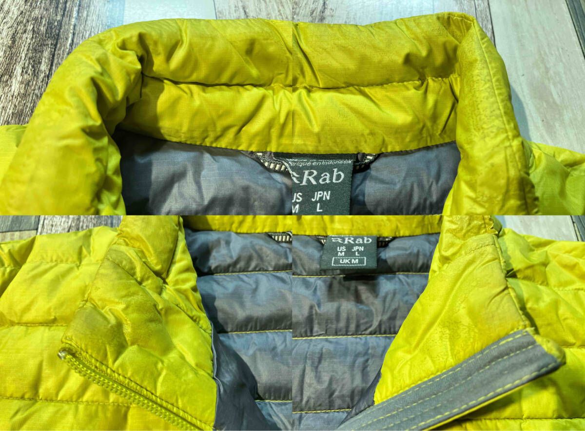Rab ラブ Microlight Down Jacket マイクロライト ダウンジャケット 