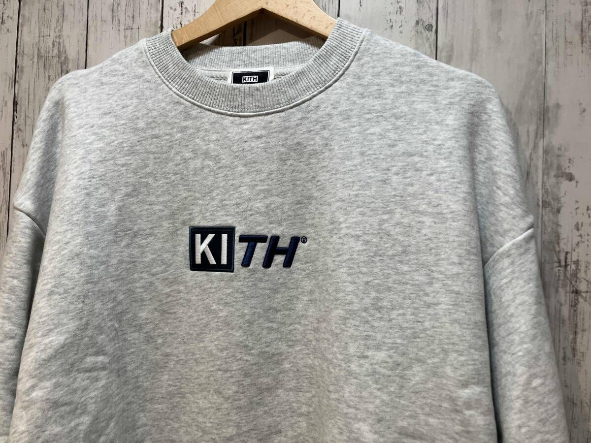 KITH ロゴ スウェット キス グレー 24-072-060-0046 Sサイズ - メルカリ