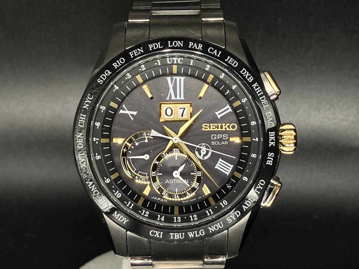 稼働品 SEIKO ASTRON 8 X 42 0 AB 3 760865 時計