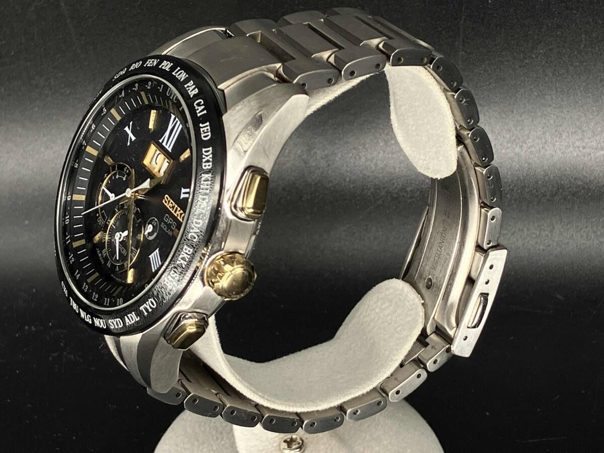  稼働品 SEIKO ASTRON 8 X 42 0 AB 3 760865 時計 腕時計(クォーツ) 腕時計(アナログ)