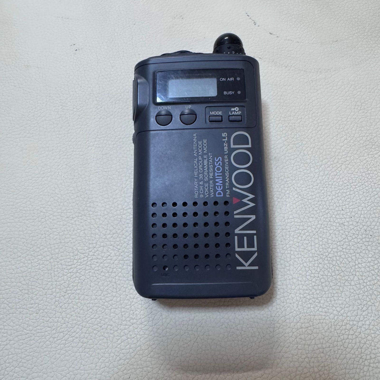 美品★純正フルセット KENWOOD UBZ-L5 特定小電力トランシーバー KENWOOD ケンウッド UBZ-L5 特定小電力トランシーバー 通電確認済