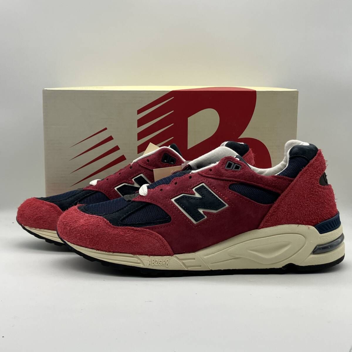 New Balance 990V2 RED ニューバランス M990AD2 レッド サイズ27cm 