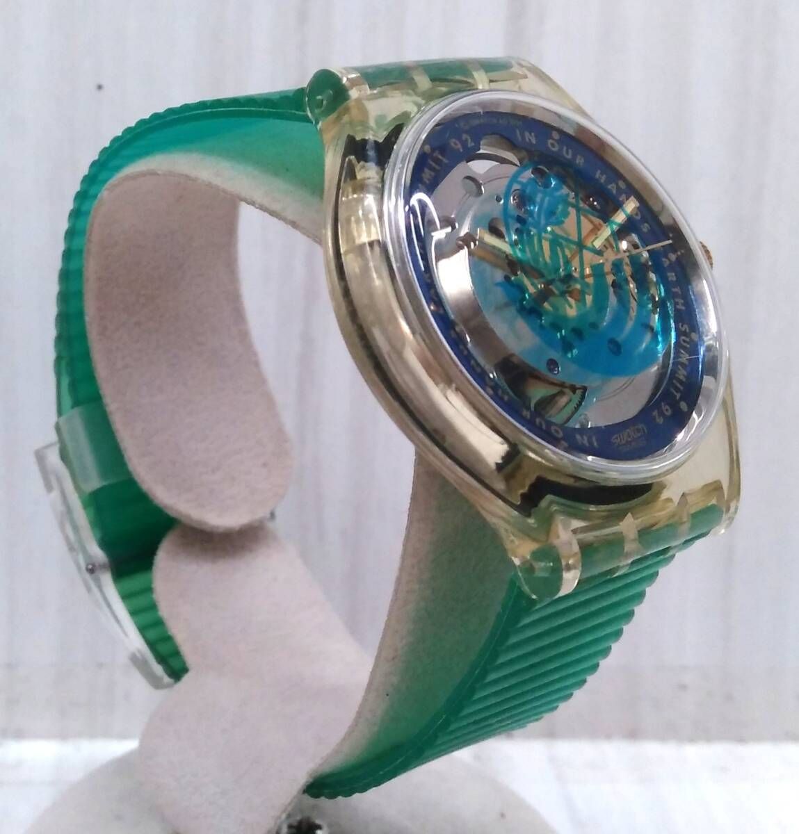 ジャンク Swatch スウォッチ EARTH SUMMIT アースサミット92 自動巻き