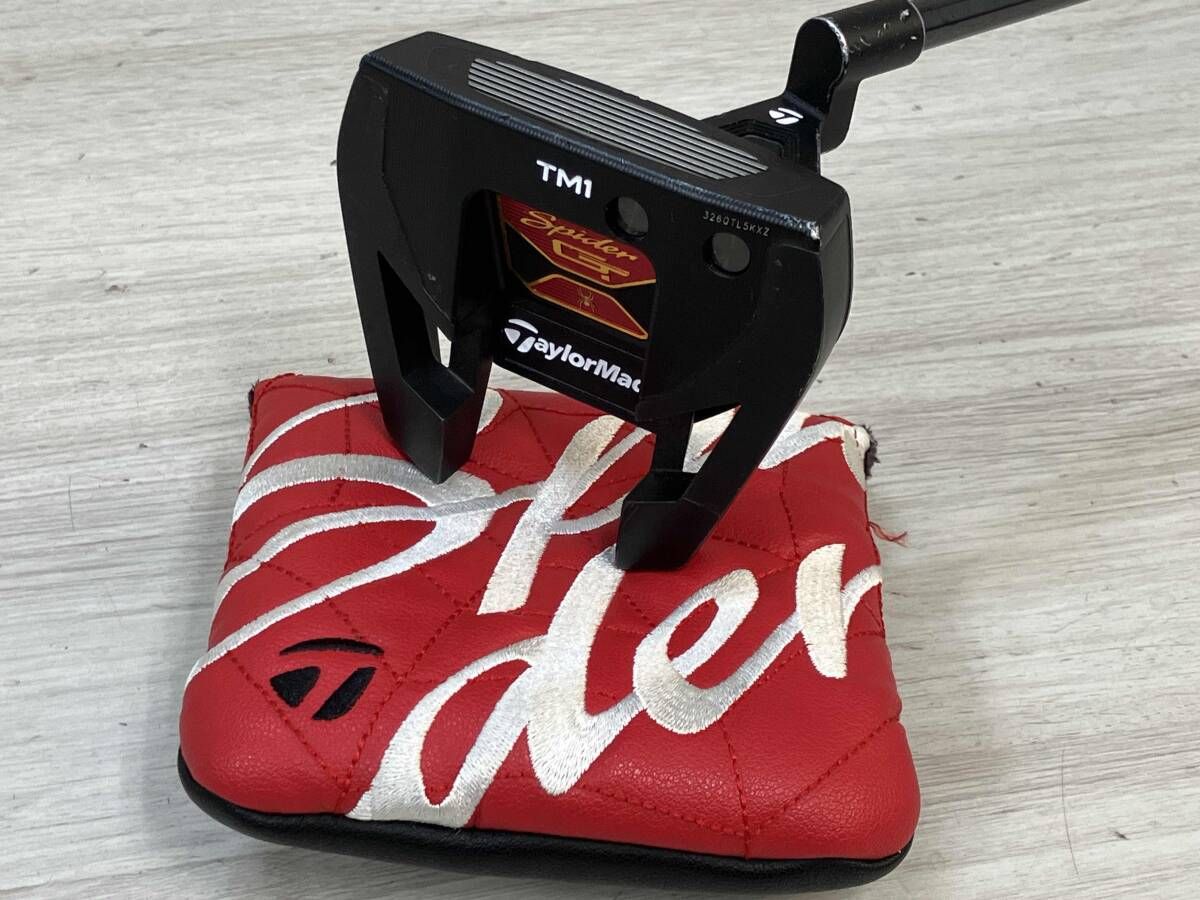 TaylorMade TM1 パター　スパイダーgt ヘッドカバー付 ヘッドカバー付き】Taylormade スパイダーGT TM1パター 【公式通販】