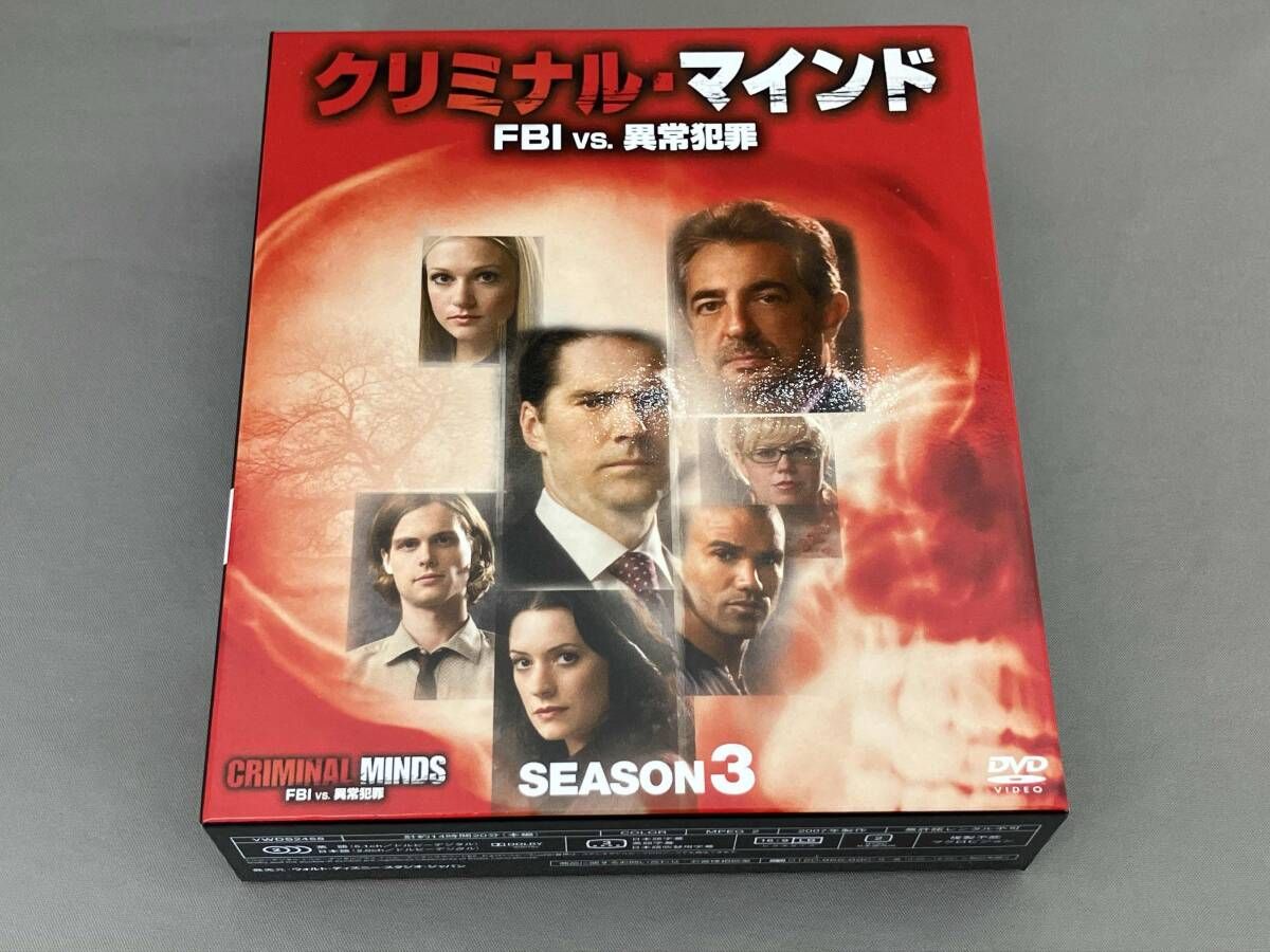 DVD クリミナル・マインド FBI vs.異常犯罪 シｰズン3 コンパクト BOX