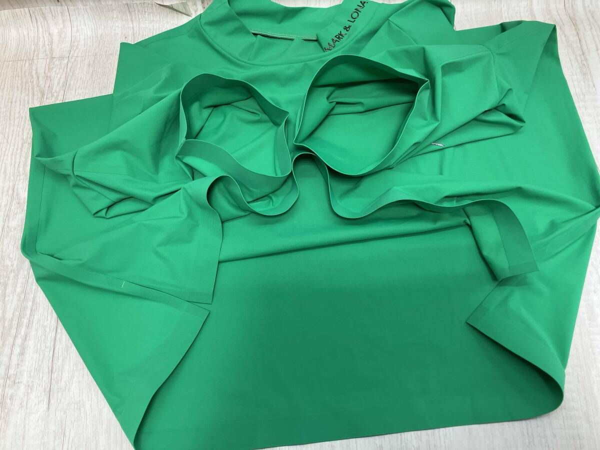 MARK&LONA Jaded Punching Mock neck shirts マークアンドロナ Mサイズ