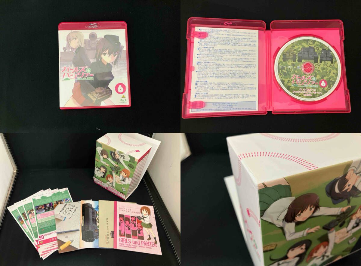 一部特典欠品】[全6巻セット]ガｰルズ&パンツァｰ 1~6(初回限定版)(Blu