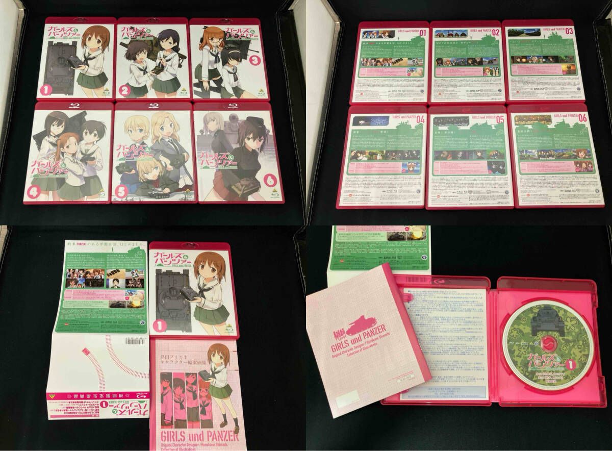 一部特典欠品】[全6巻セット]ガｰルズ&パンツァｰ 1~6(初回限定版)(Blu