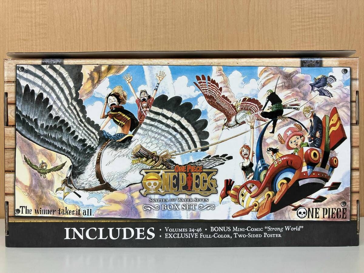 ONE PIECE 英語版 BOX SET 2 24-46巻 スカイピア ウォーターセブン