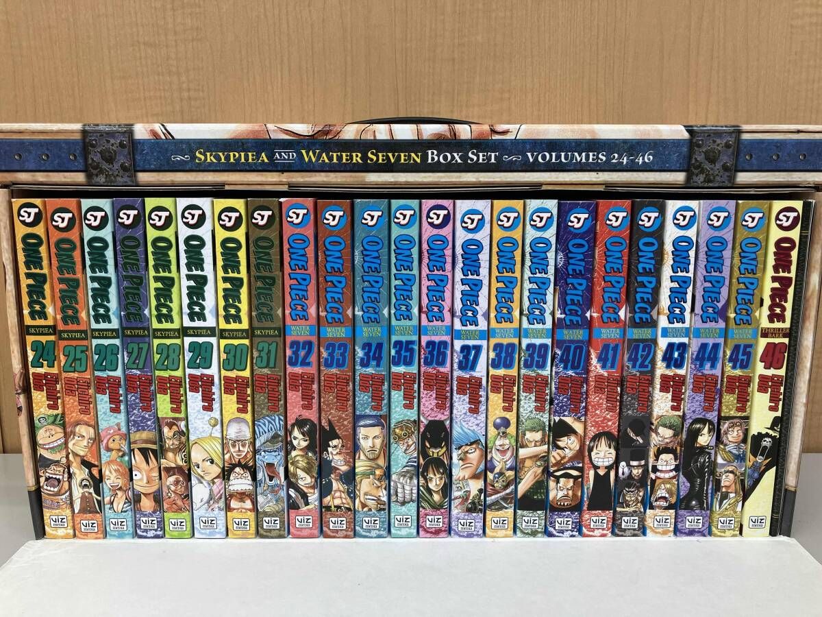 ワンピース 英語版 24～46巻 ONE PIECE BOX SET 2 美品 ONE PIECE 英語