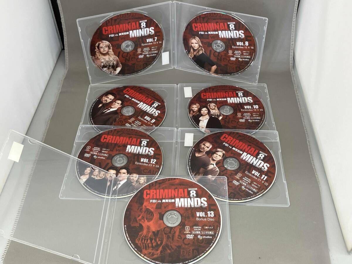 DVD クリミナル・マインド/FBI vs.異常犯罪 シｰズン8 コンパクト BOX