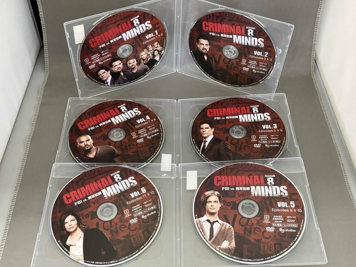 DVD クリミナル・マインド/FBI vs.異常犯罪 シｰズン8 コンパクト BOX