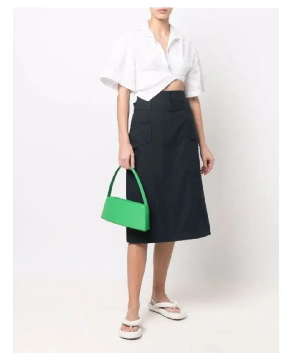 25 FW LOW CLASSIC ロウ クラシック ベルト スカート