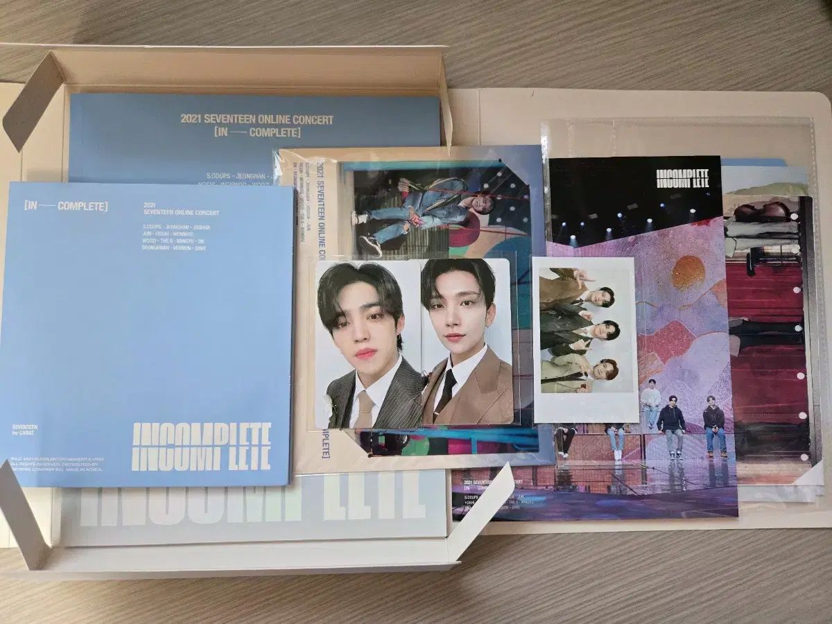 SEVENTEEN INCOMPLETE ブルーレイ