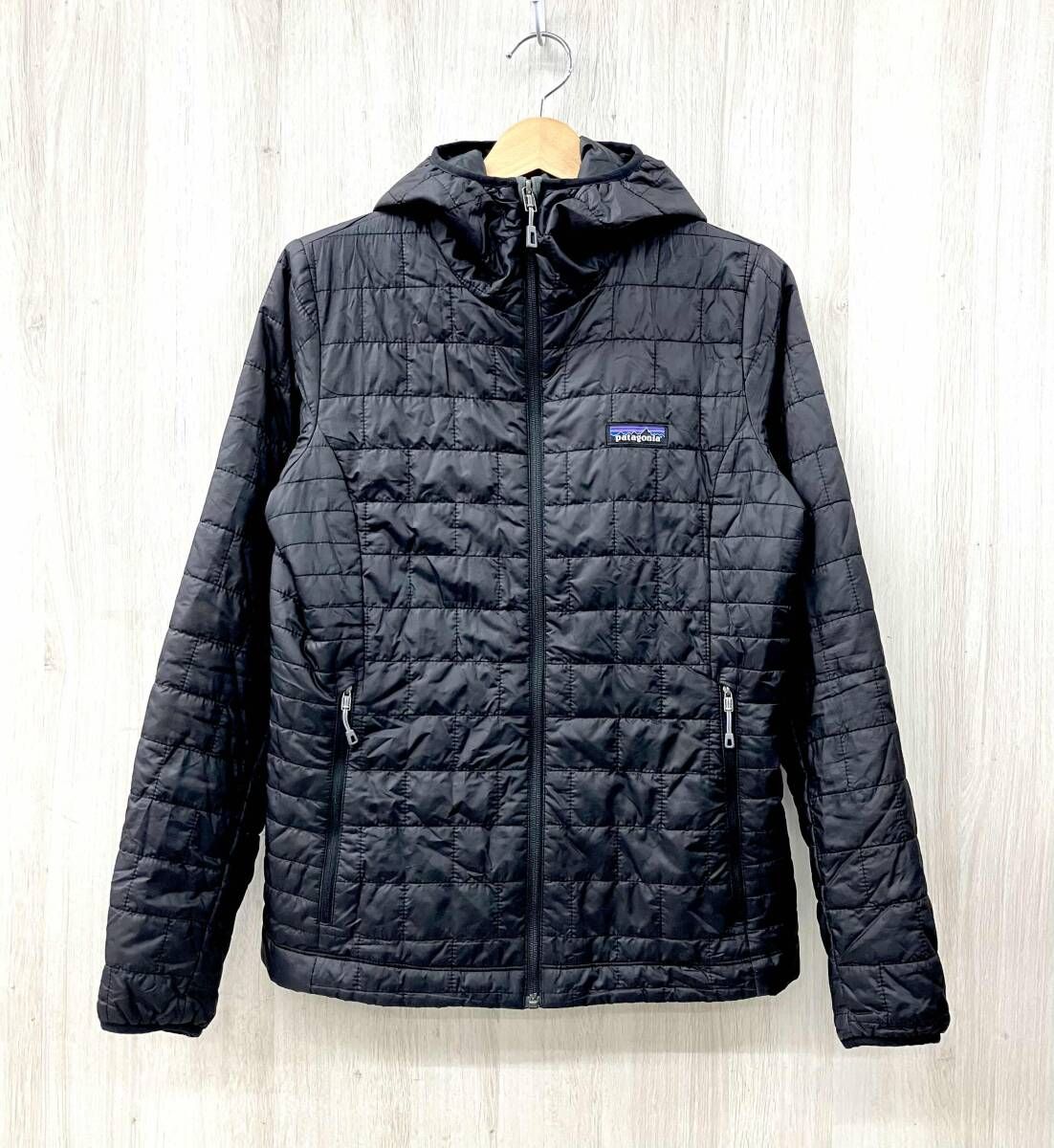 patagonia パタゴニア ジャケット NANO PUFF HOODY 84227 ブラック Sサイズ