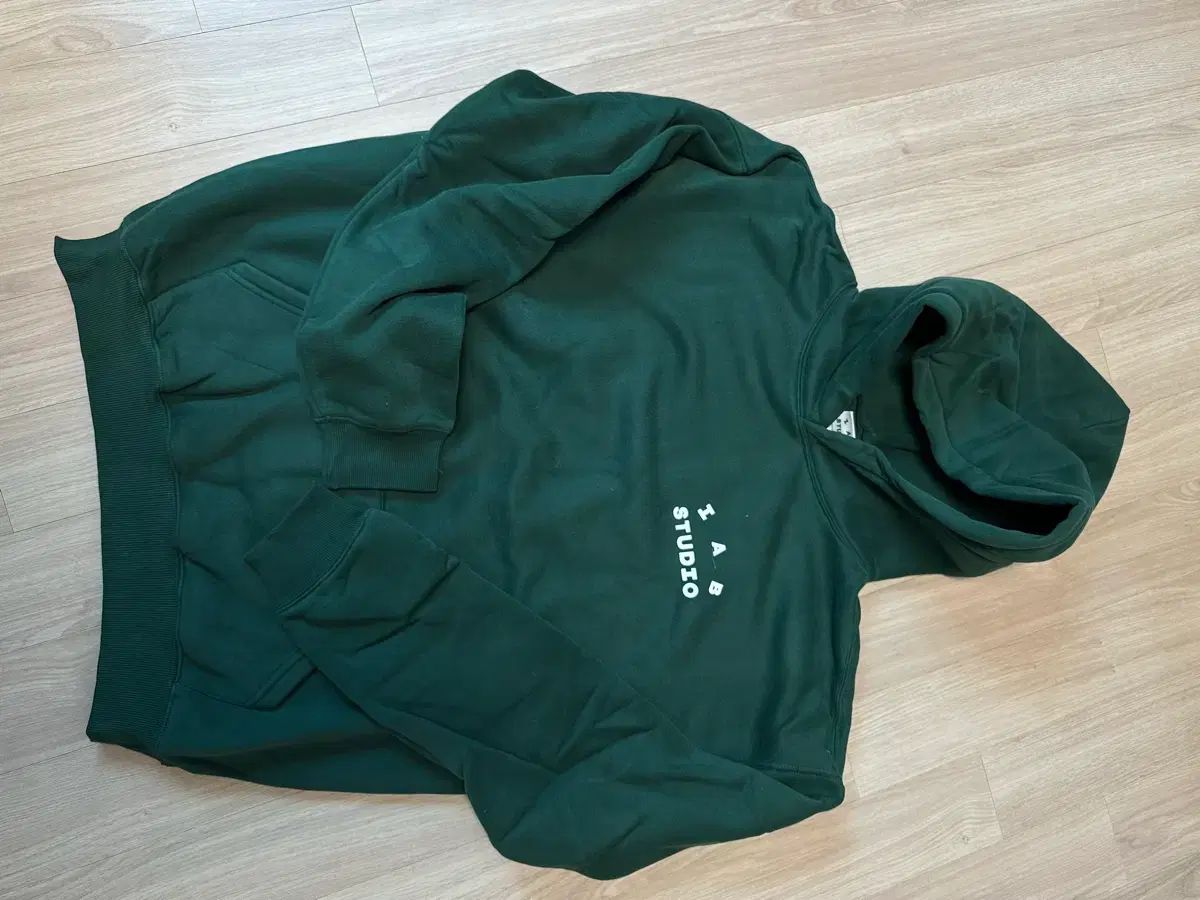 XL IAB Studio アイエプスタジオ スウェット フーディー Tシャツ グリーン