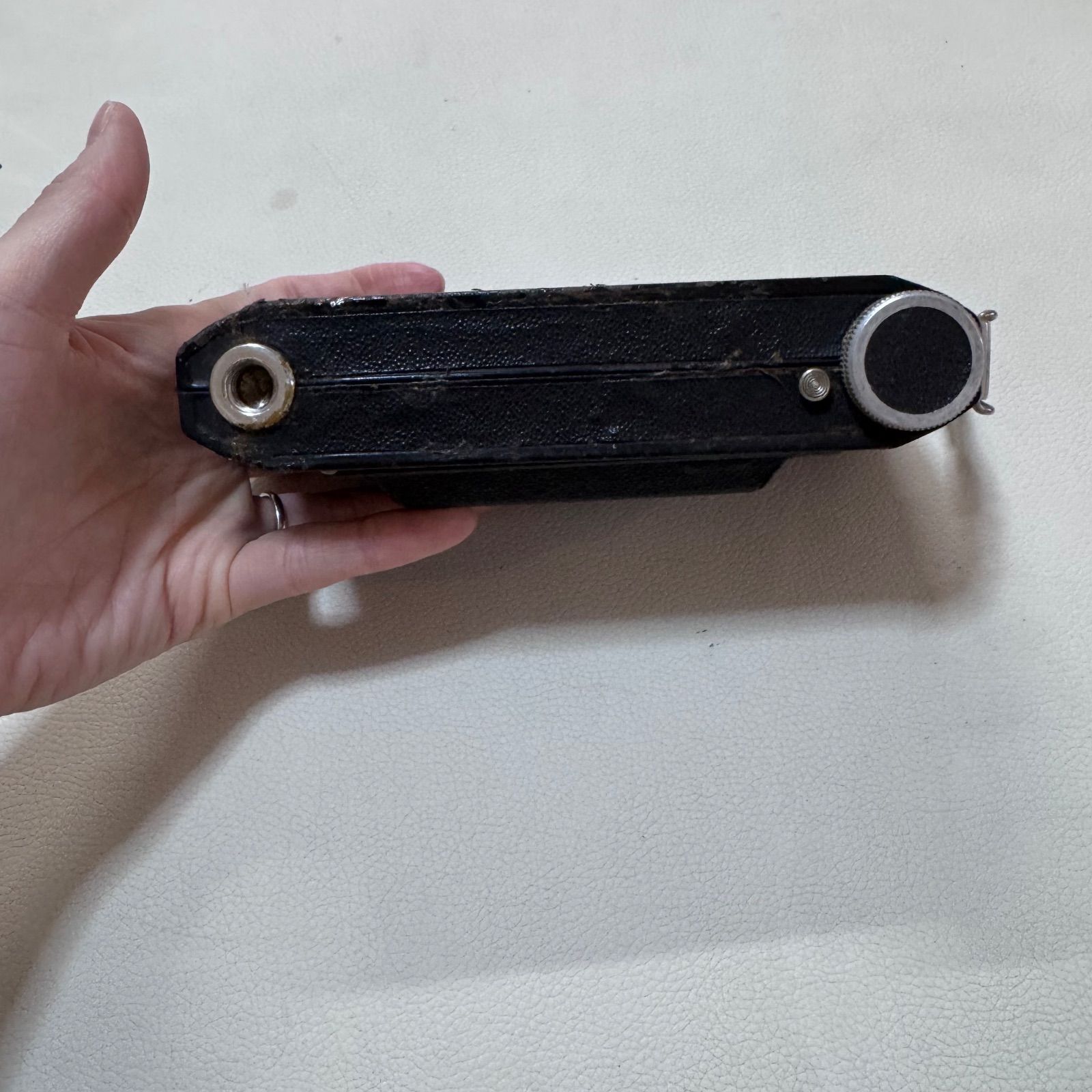 フランスアンティーク Kinax蛇腹式カメラ