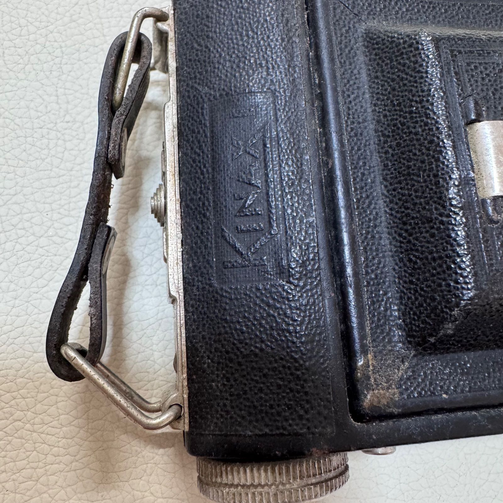 フランスアンティーク Kinax蛇腹式カメラ