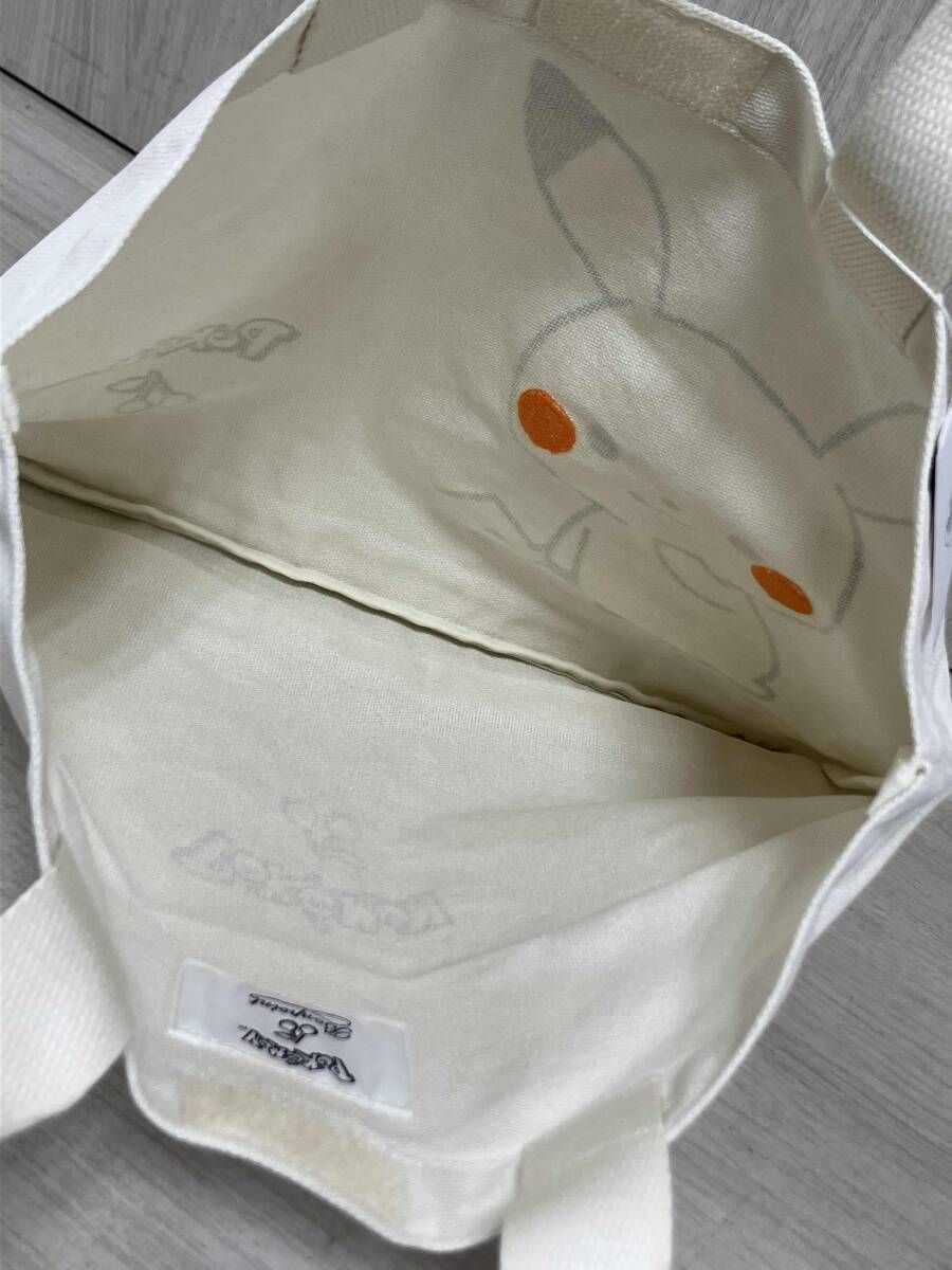 Bonpoint/ボンポワン/トートバッグ/×Pokemon/ピカチュウ/ホワイト