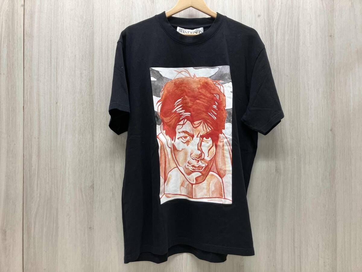 JW Anderson ジェイタブリューアンダーソン 半袖Tシャツ POL ANGLADA Mサイズ ブラック