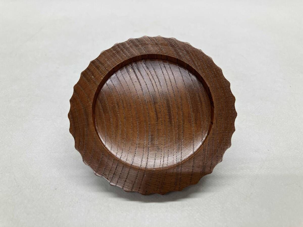 美術品・アンティーク・コレクション 石津外記 傘香合 唐傘 茶道具 共