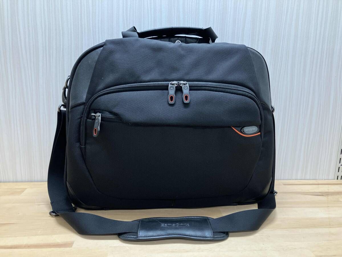Samsonite サムソナイト ラップトップブリーフケース ショルダーバッグ ビジネスバッグ ブラック