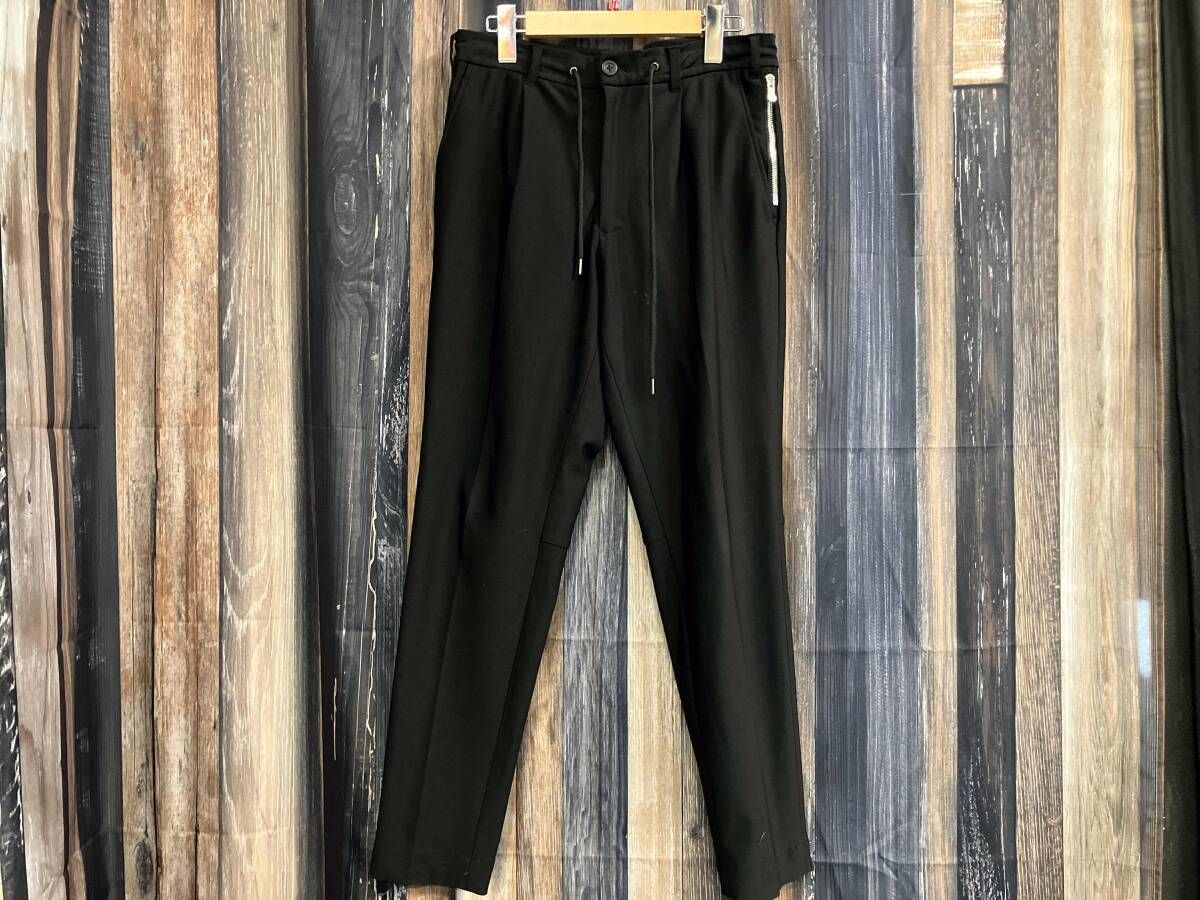 PIUORO ピウオロ PR 1 PO ロングパンツ ブラック02