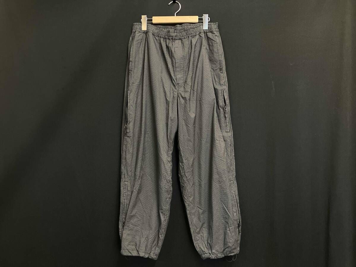 DAIWA PIER 39 ダイワピア39 TECH DYNEEMA PANTS BP 60024 W ロングパンツ ブラック チェック柄 L